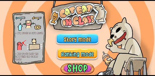 Cat Eat In Class - Apl di Google Play Screenshot 2